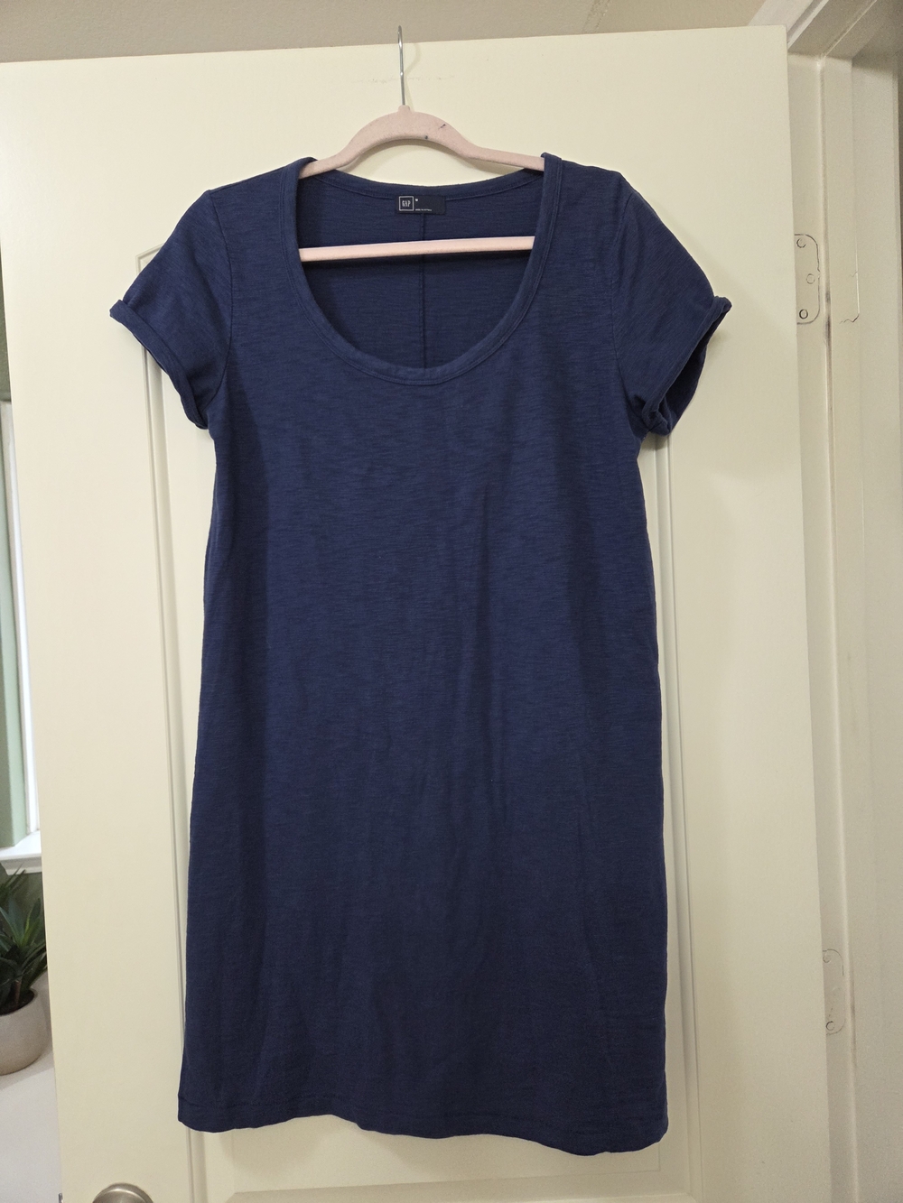 GAP Deep Navy Scoop Neck Short Sleeve Tunic